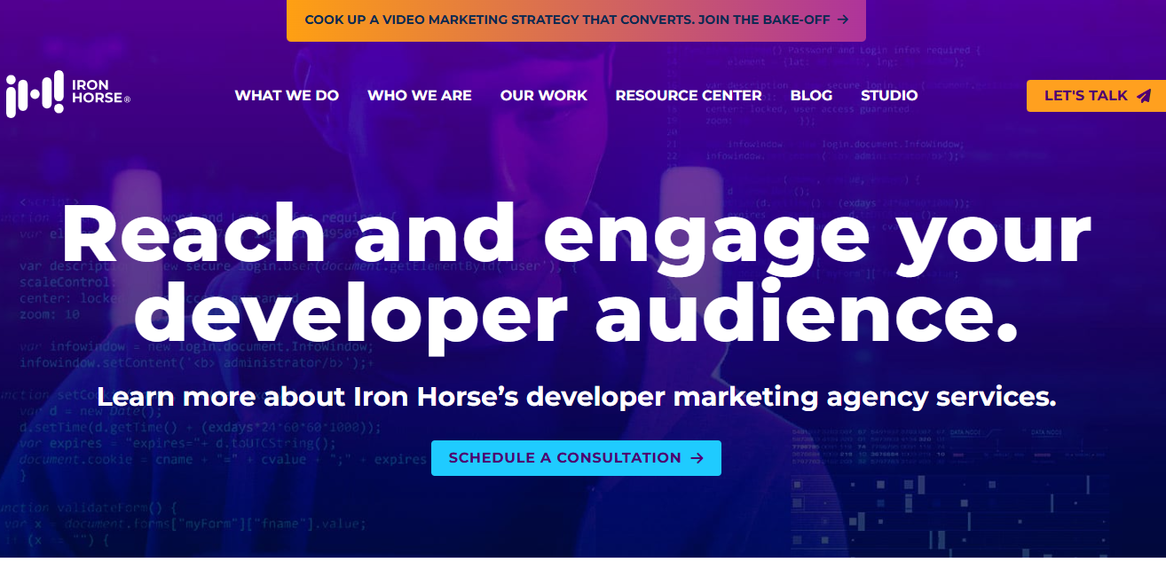 Ironhorse homepage