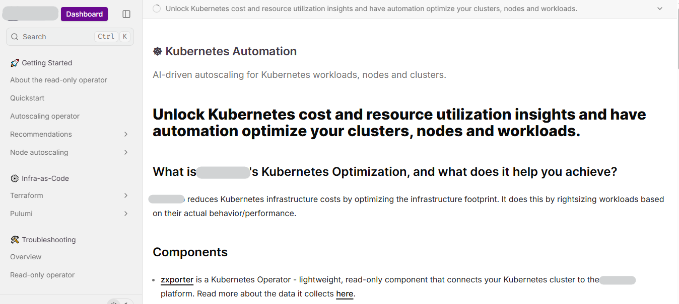 Infrasity fixed Broken docs