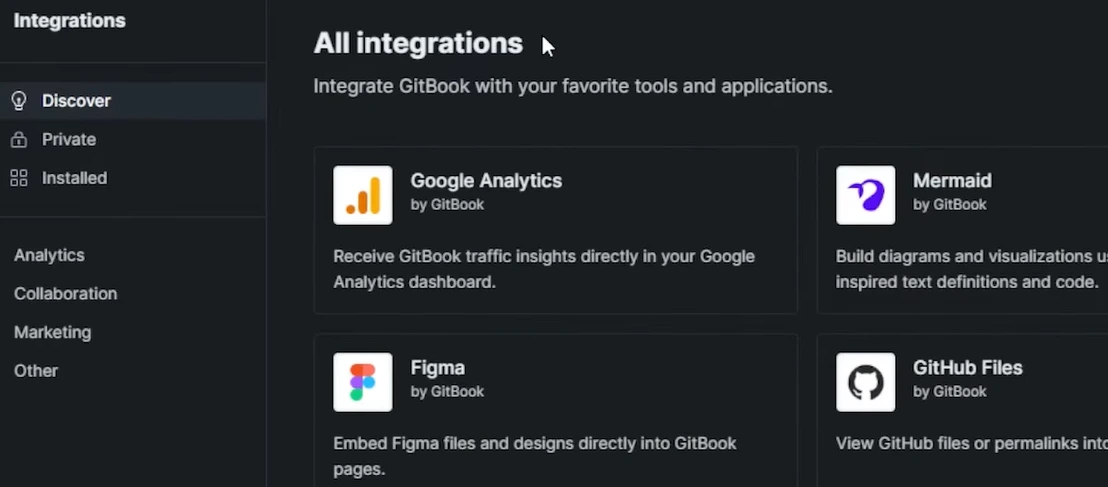 GitBook API Documentation