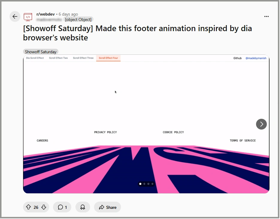 r/webdev is one of the best subreddits for b2b saas startups where users can show off their work on saturdays