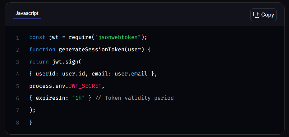technical blog post checklist - code snippets