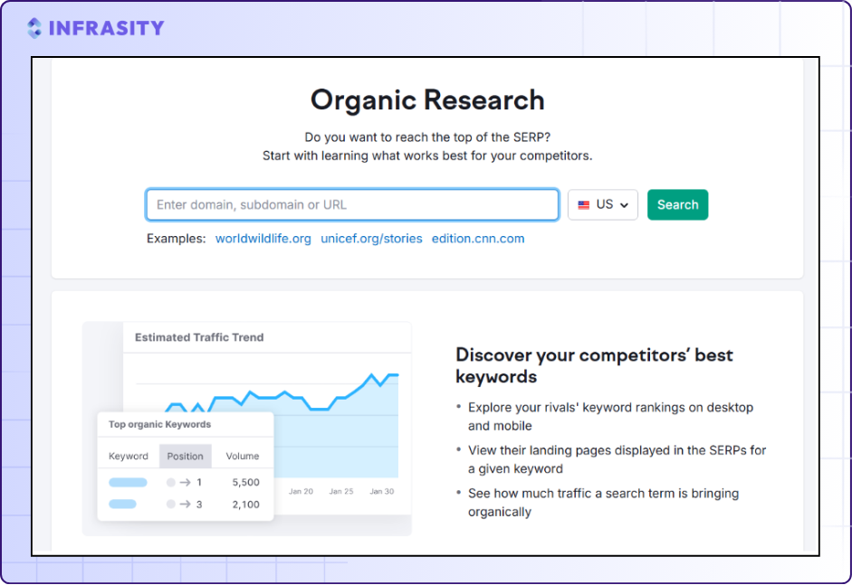 "organic research"