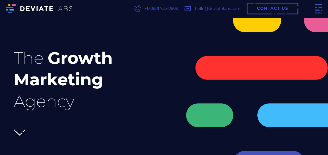 DeviateLabs homepage