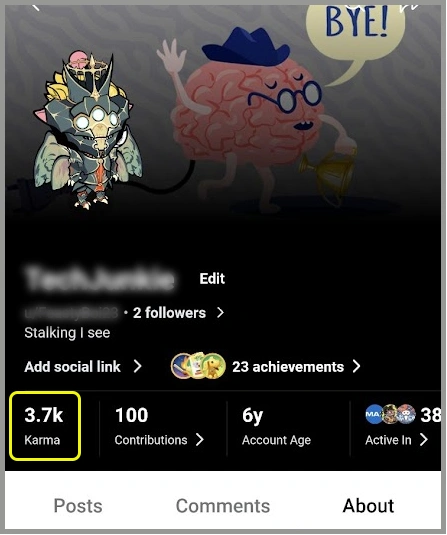 how do you get karma on reddit - user has 3.7k total karma