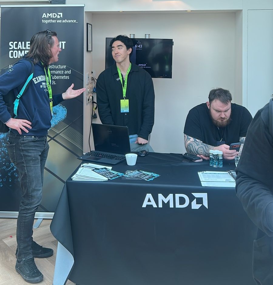 AMD booth