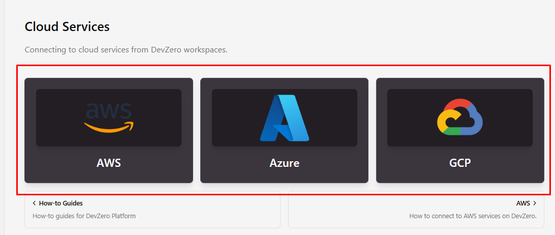 DevZero's How-to Guides made by Infrasity