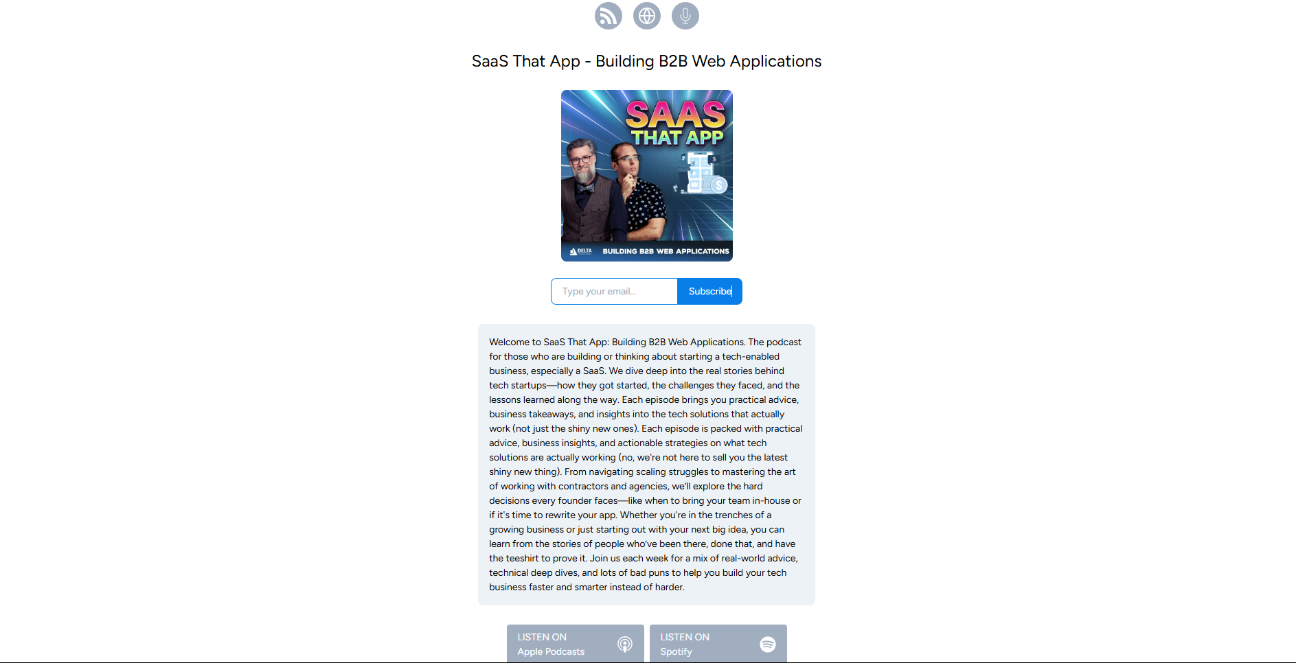 "saas that app: building b2b web applications"