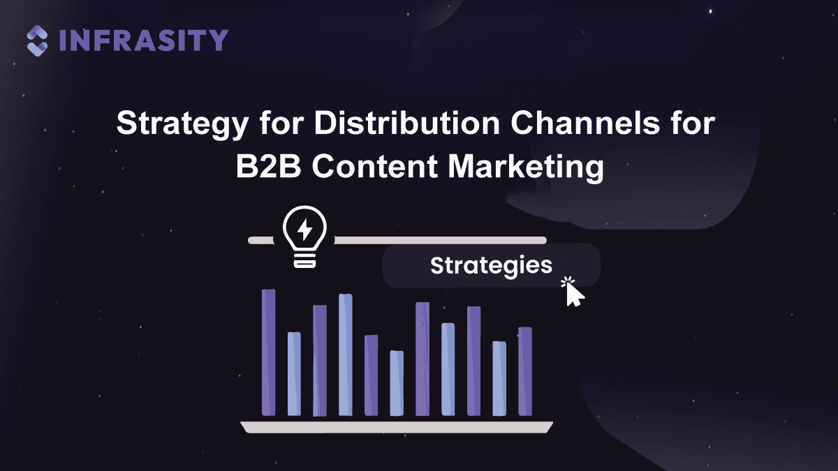 Illustration for Distribution Channels for B2B Content Marketing