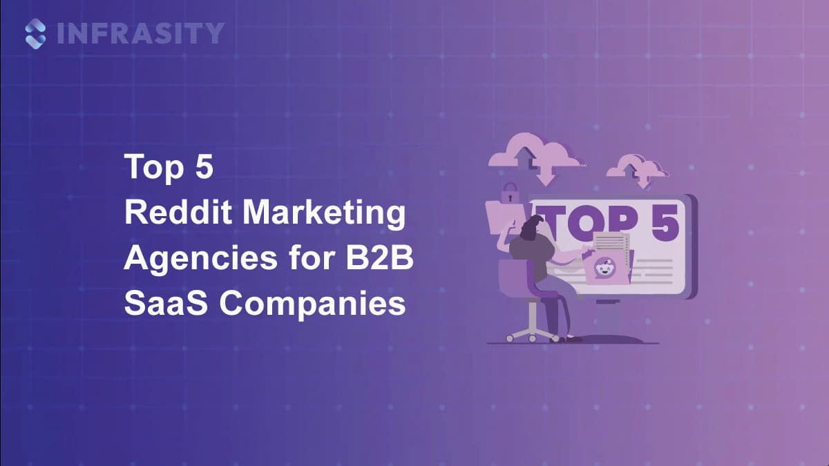 Illustration for Top 5 Reddit Marketing Agencies for B2B SaaS Companies