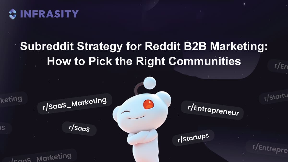 Illustration for Subreddit Strategy for Reddit B2B Marketing: How to Pick the Right Communities