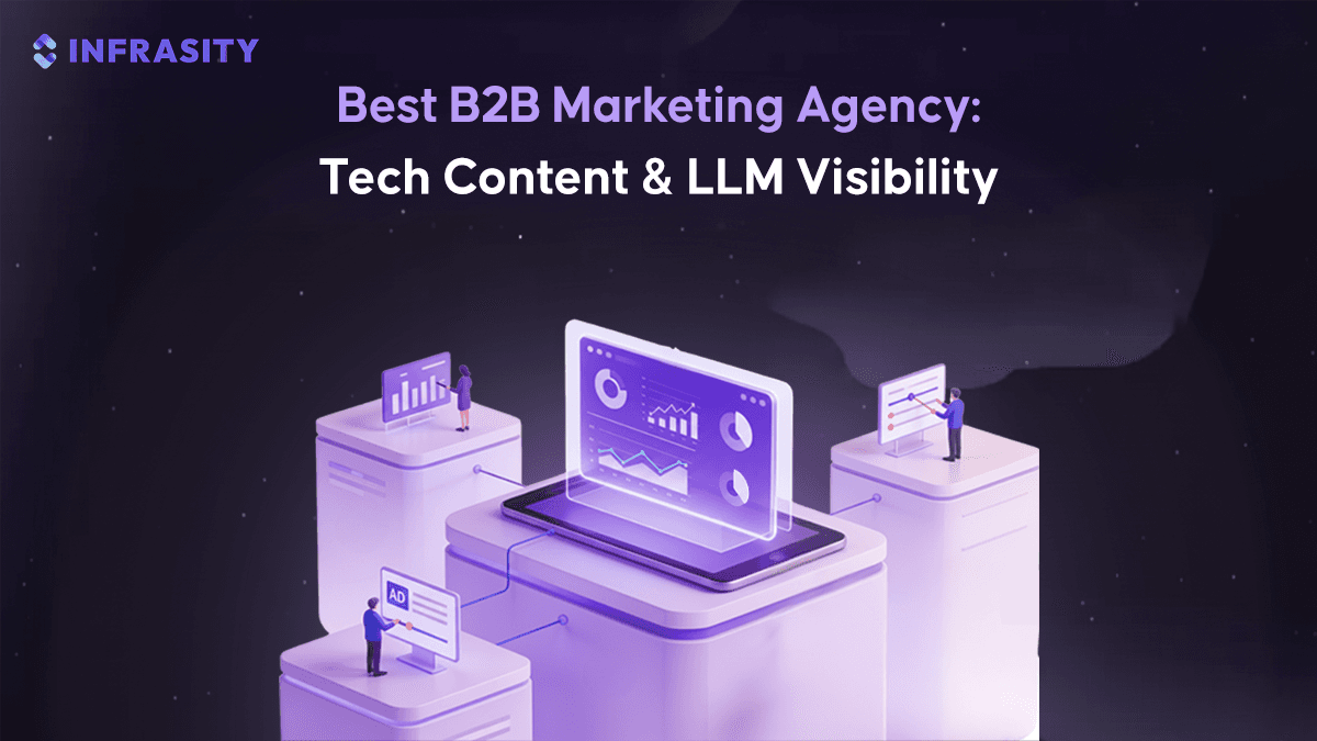 Illustration for Best B2B Marketing Agency in 2026: Tech Content & LLM Visibility