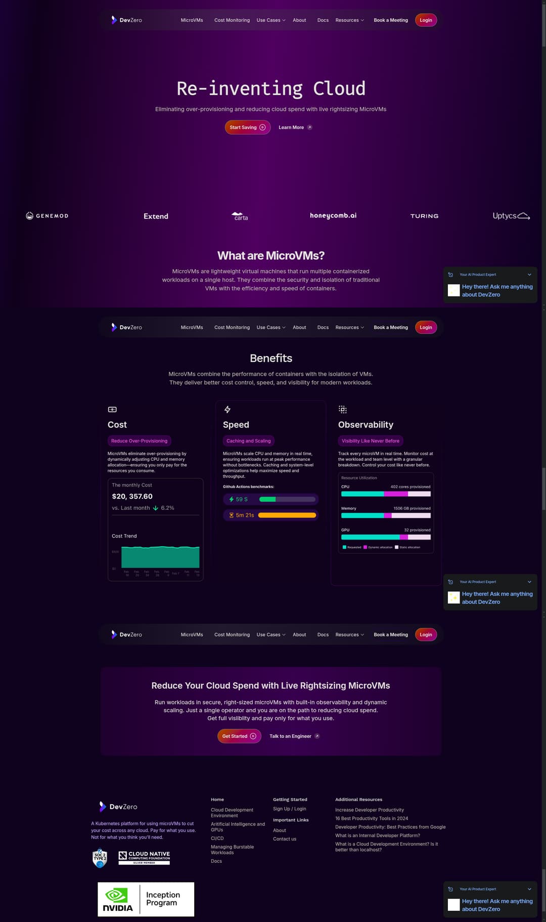 devzero - screenshot
