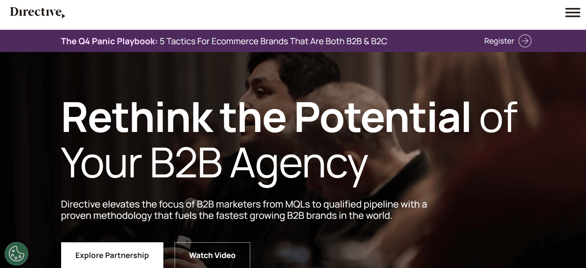 Directive Consulting's homepage