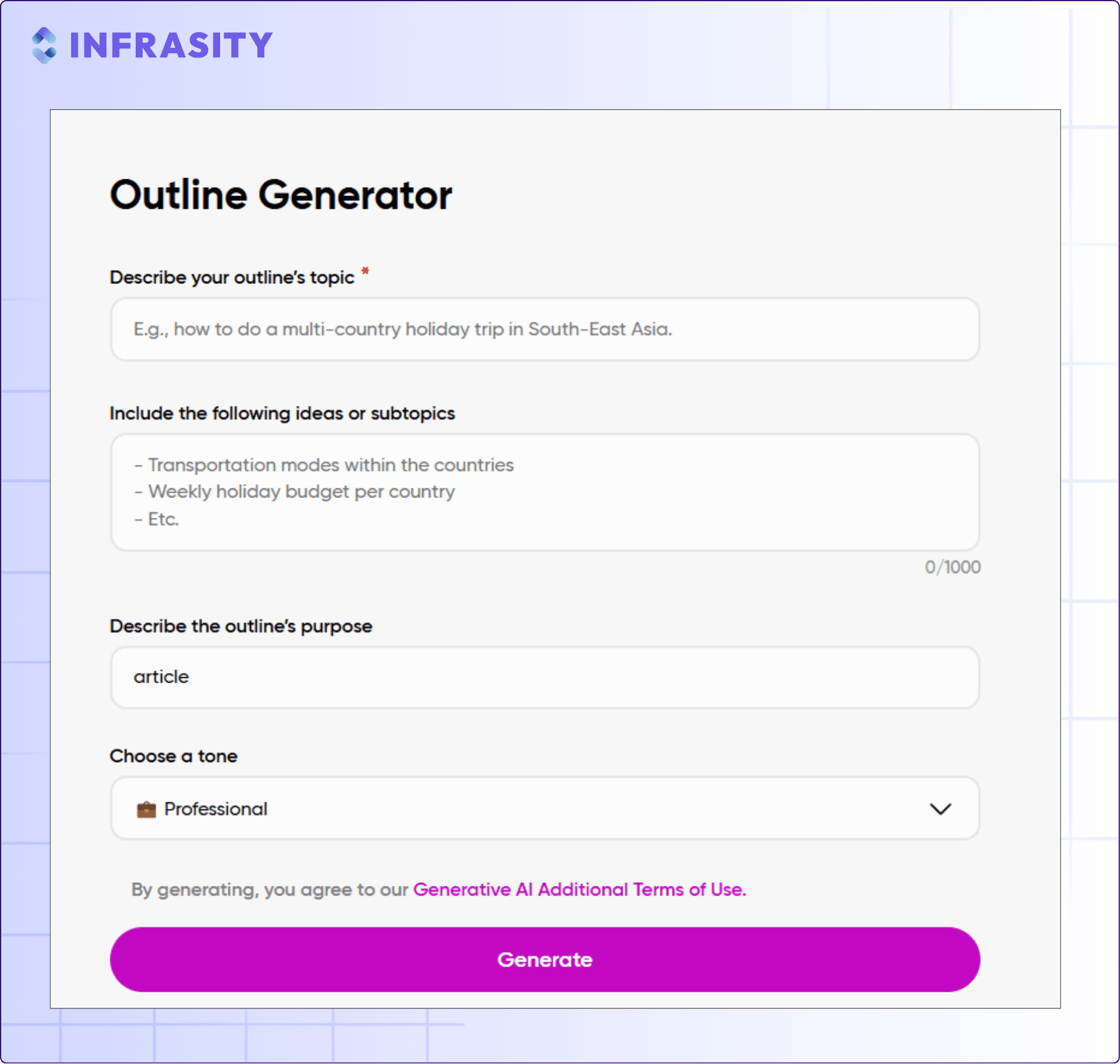 quicktools by picsart outline generator