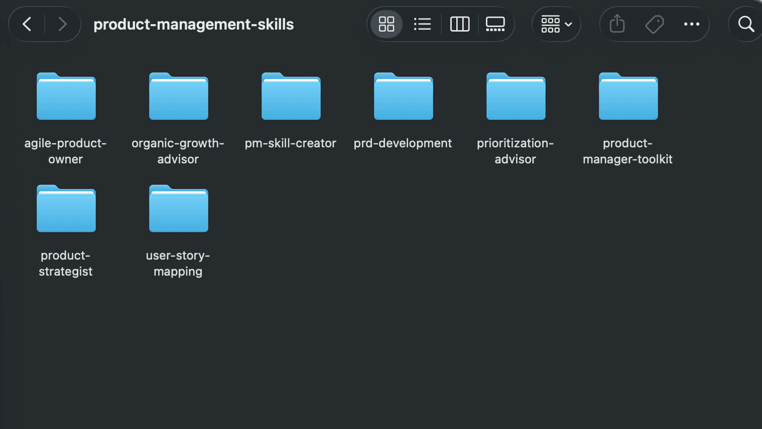 Step 3: Navigate to skill folder and compress it