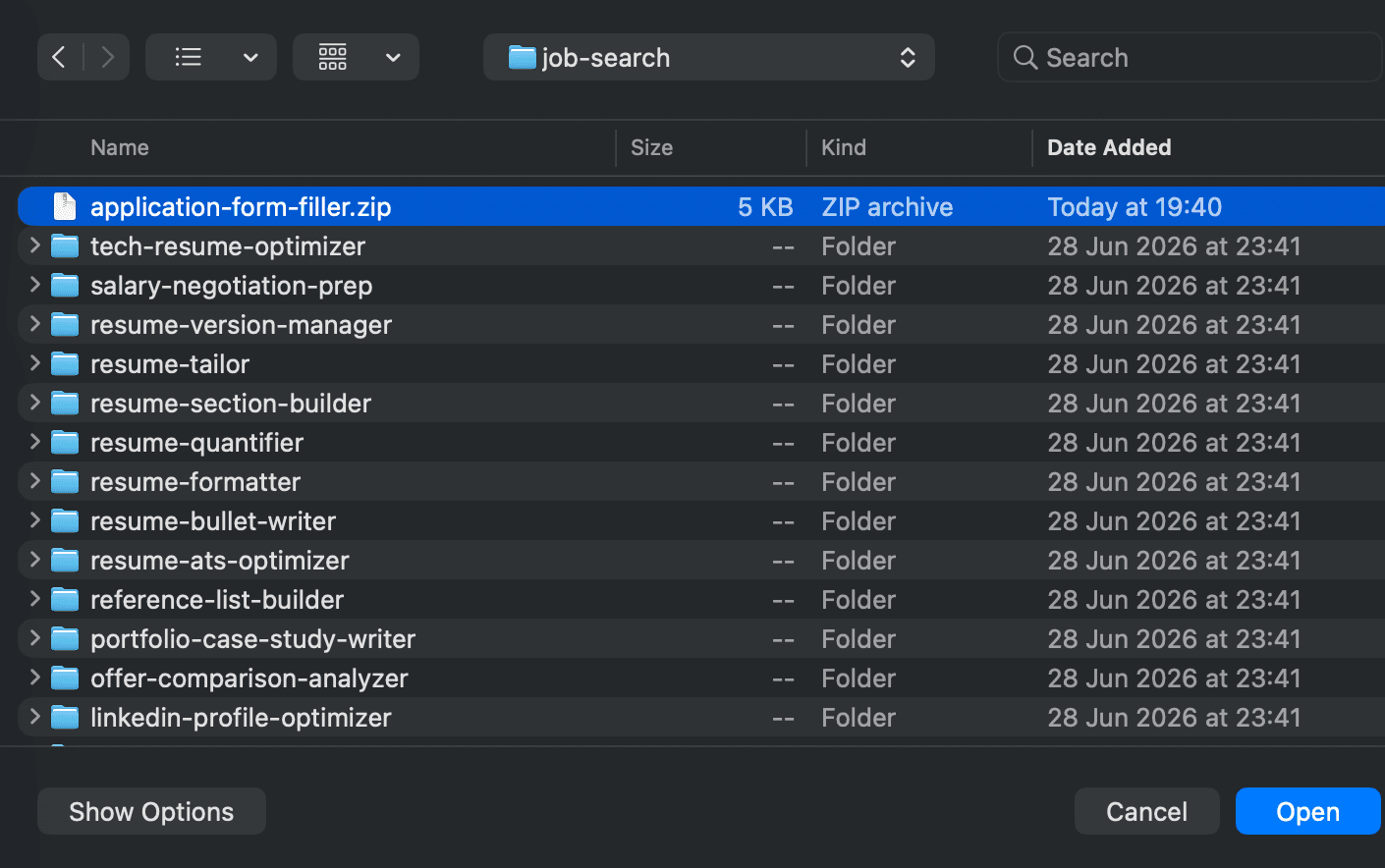 Step 5: Add the skill from your directory