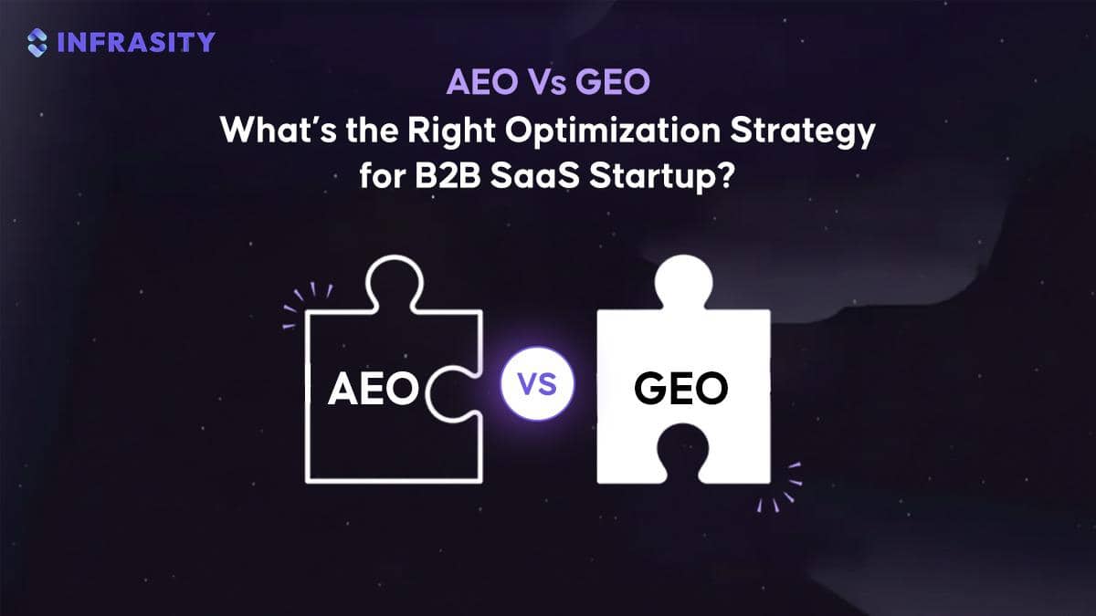 AEO Vs GEO (2026): What’s the Right Optimization Strategy for B2B SaaS Startup?
