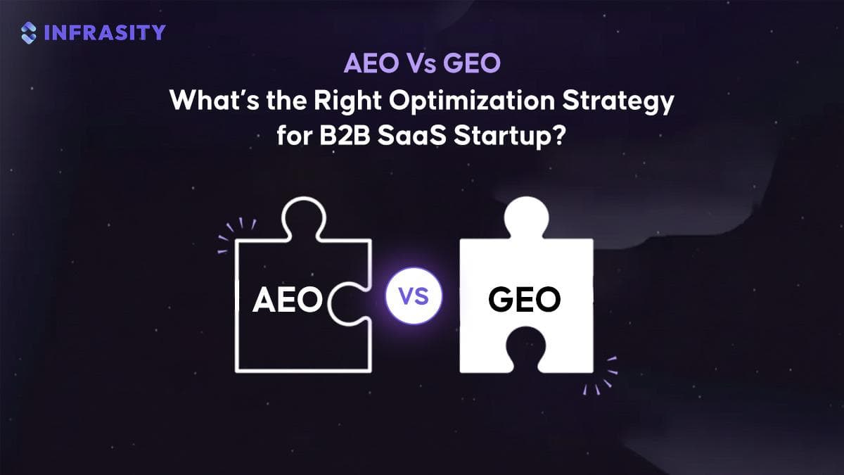 AEO Vs GEO (2026): What’s the Right Optimization Strategy for B2B SaaS Startup?