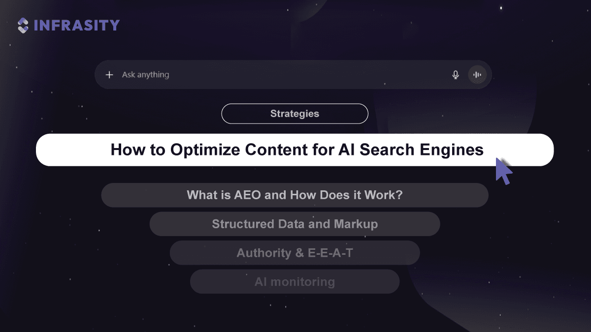 Illustration for How to Optimize Content for AI Search Engines: Strategies for B2B SaaS Startups