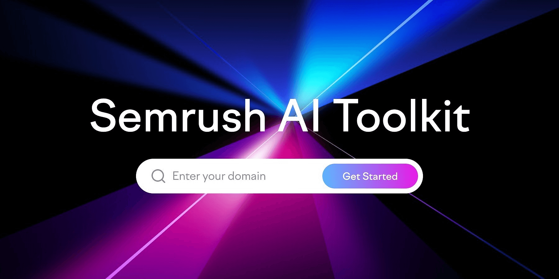 Semrush AI Visibility Toolkit showing AI search tracking layered on top of existing SEO keyword rankings and backlink data