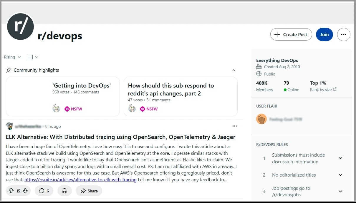 r/devops is one of the best subreddits for b2b saas startups