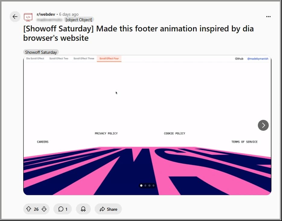 r/webdev is one of the best subreddits for b2b saas startups where users can show off their work on saturdays