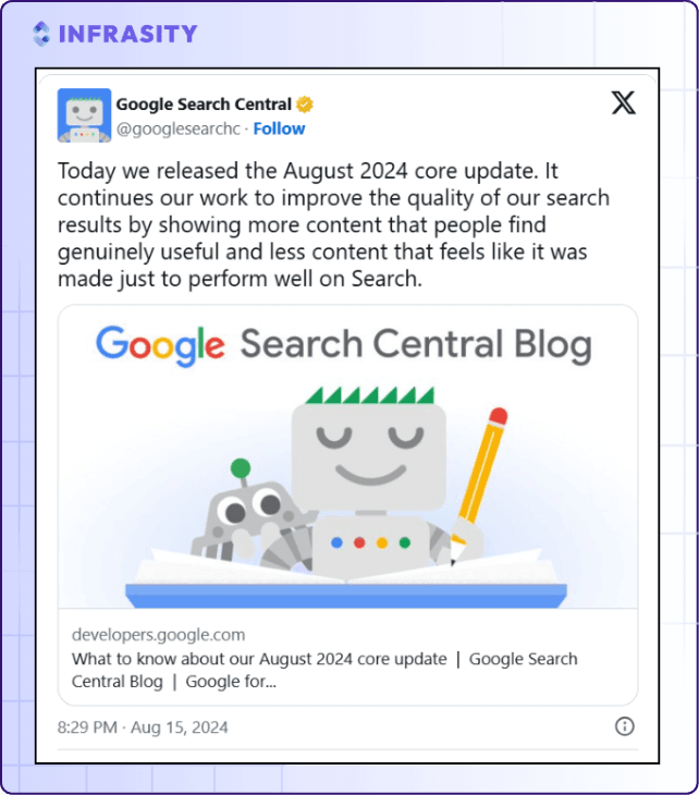 "algorithm updates"