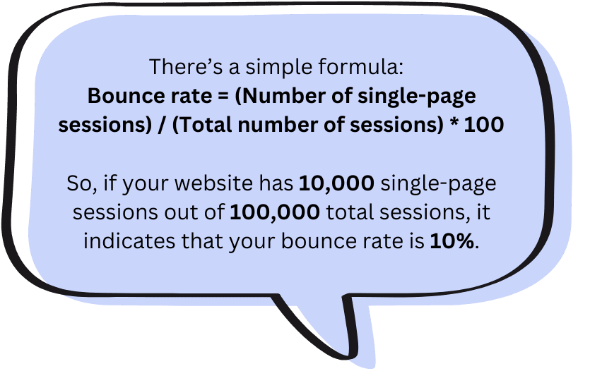 "bounce rate"