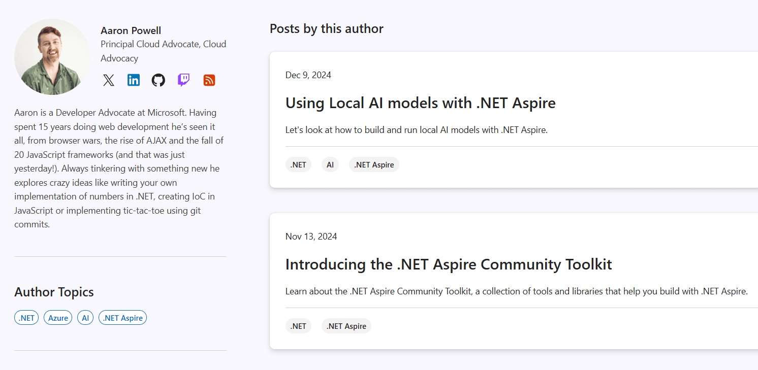 devtools marketing - microsoft developer advocate