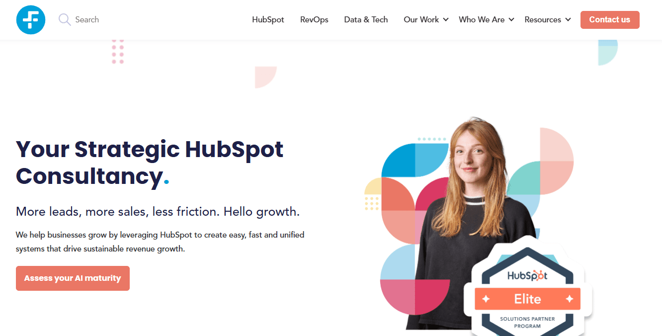 Six & Flow homepage