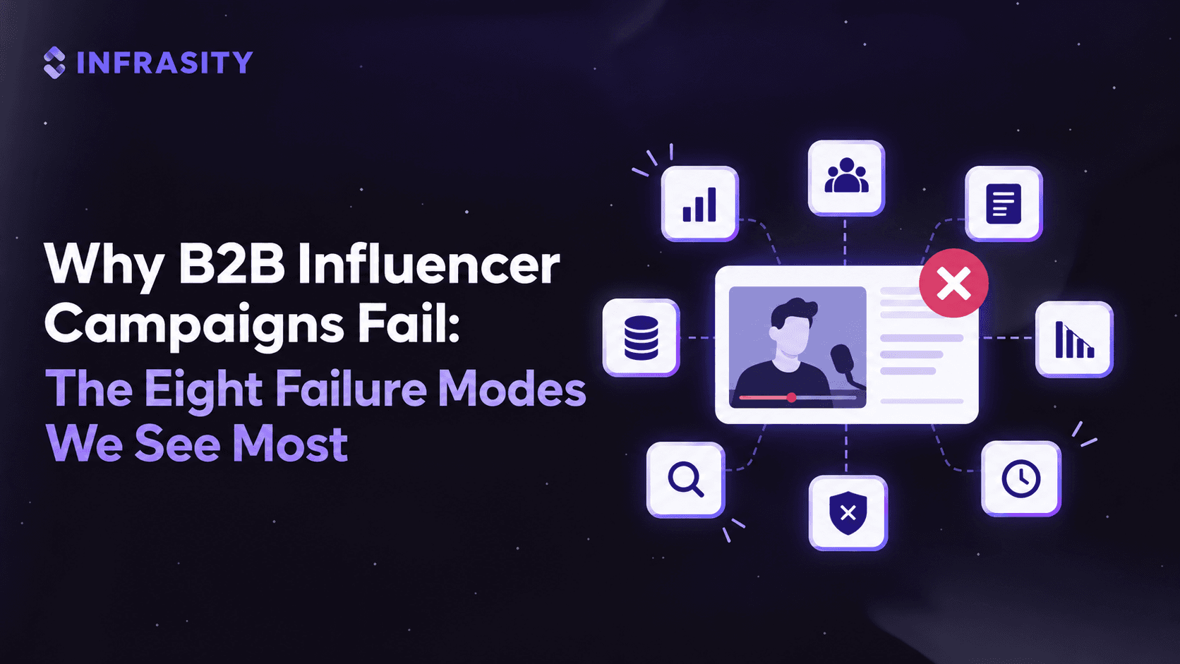 Why B2B Influencer Campaigns Fail: The Eight Failure Modes We See Most