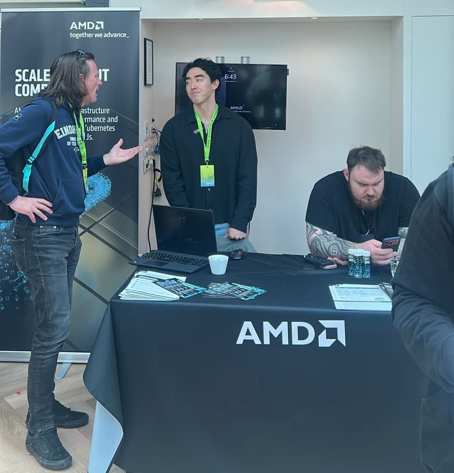 AMD booth