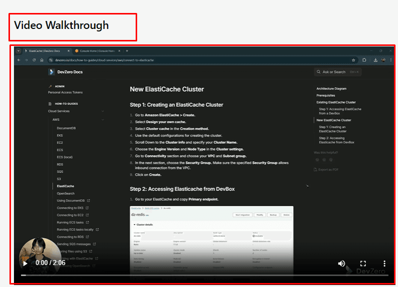 DevZero's video walkthrough by Infrasity