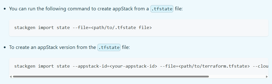 product release notes command snippet