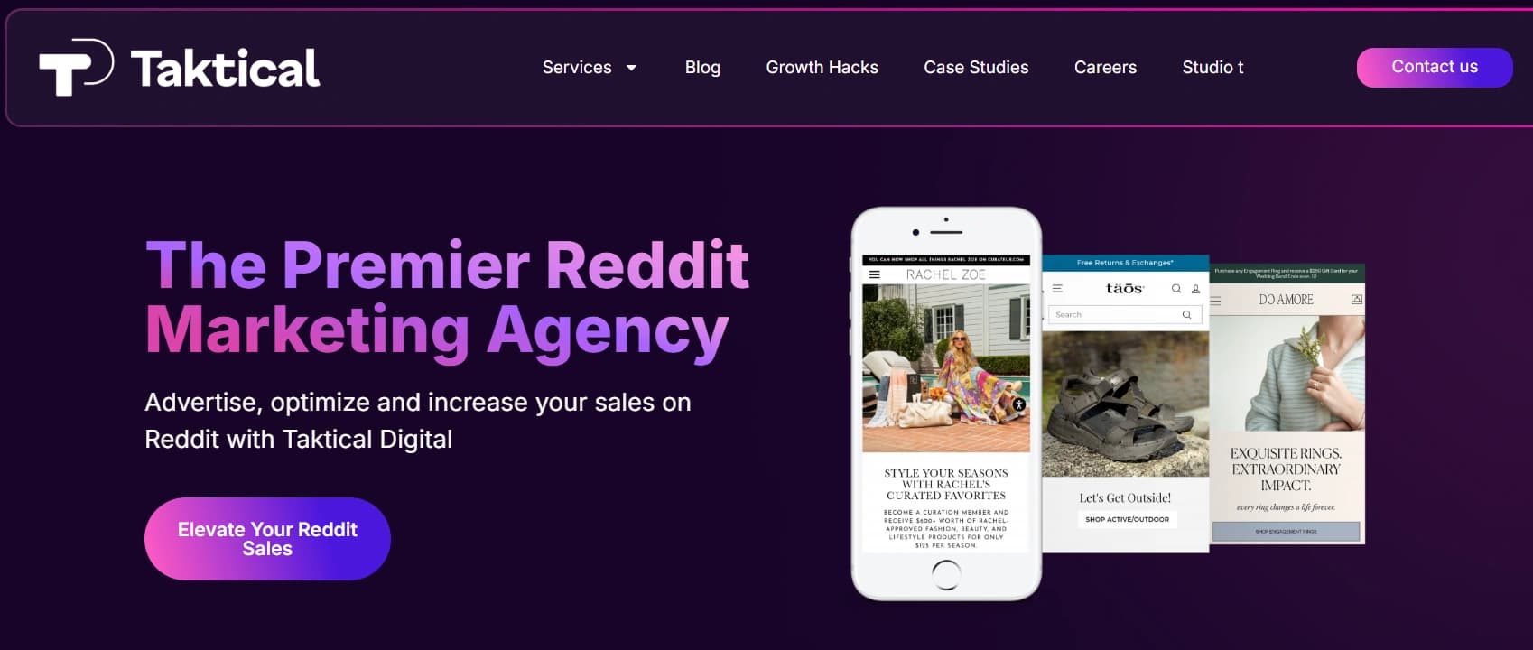 taktical digital is a reddit marketing agency for b2b companies