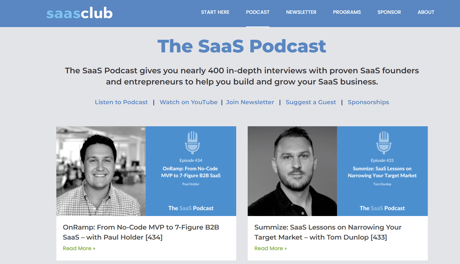 "saas club"