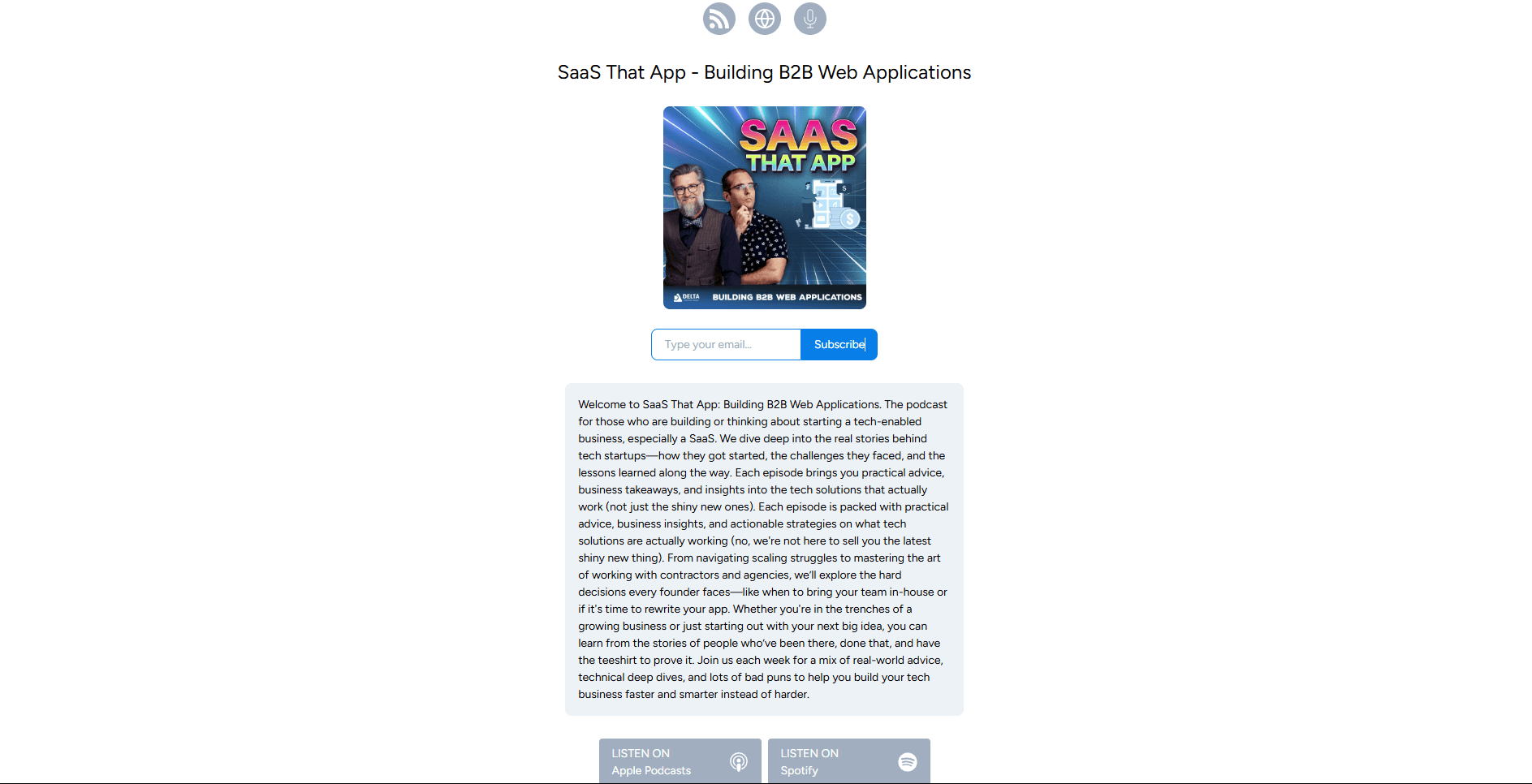 "saas that app: building b2b web applications"