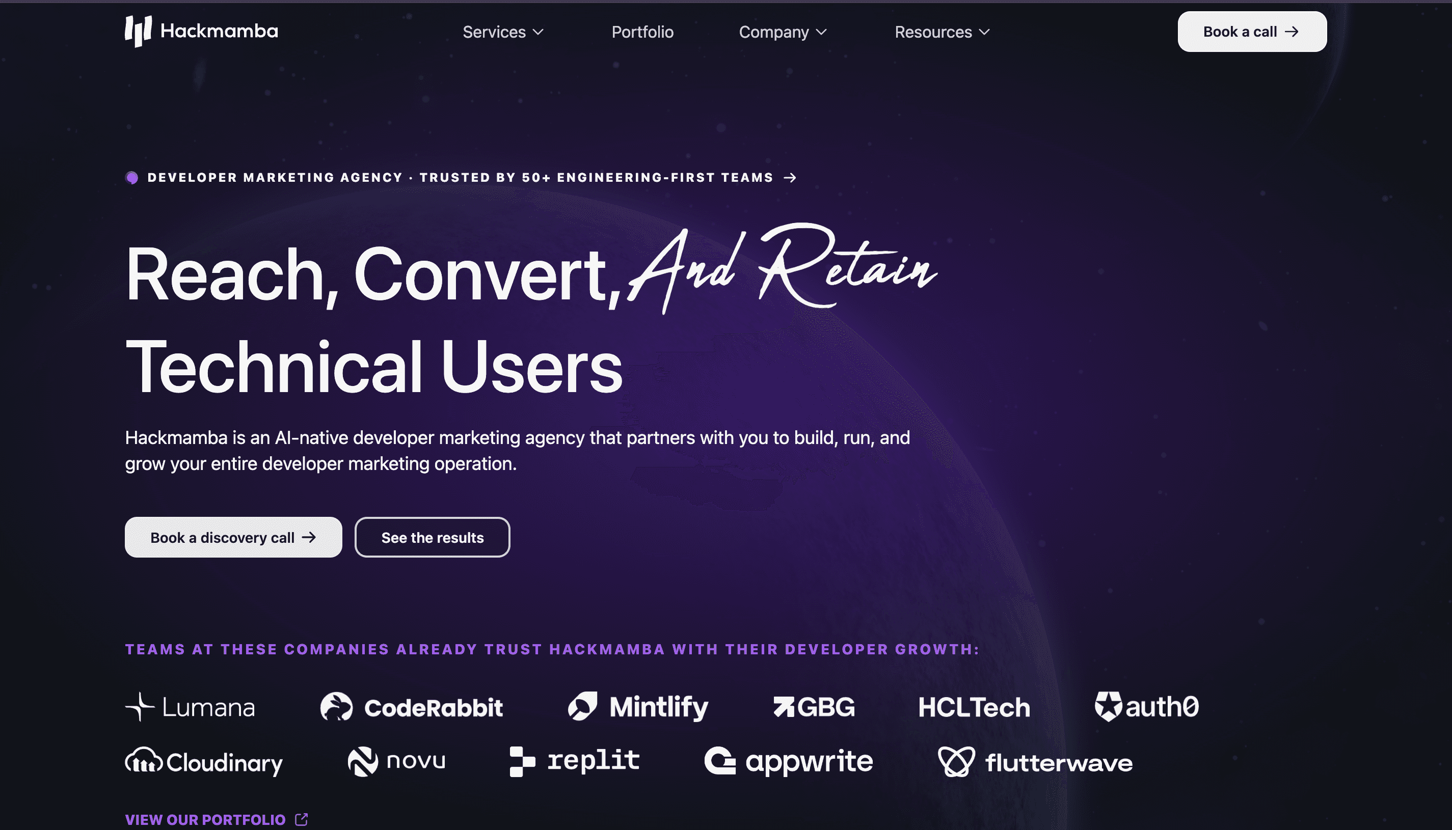 Hackamaba Homepage
