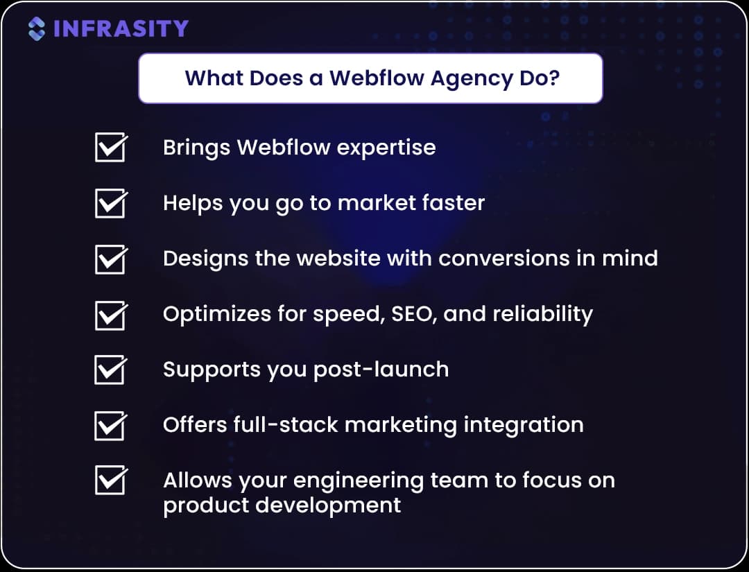 why partner with webflow agency