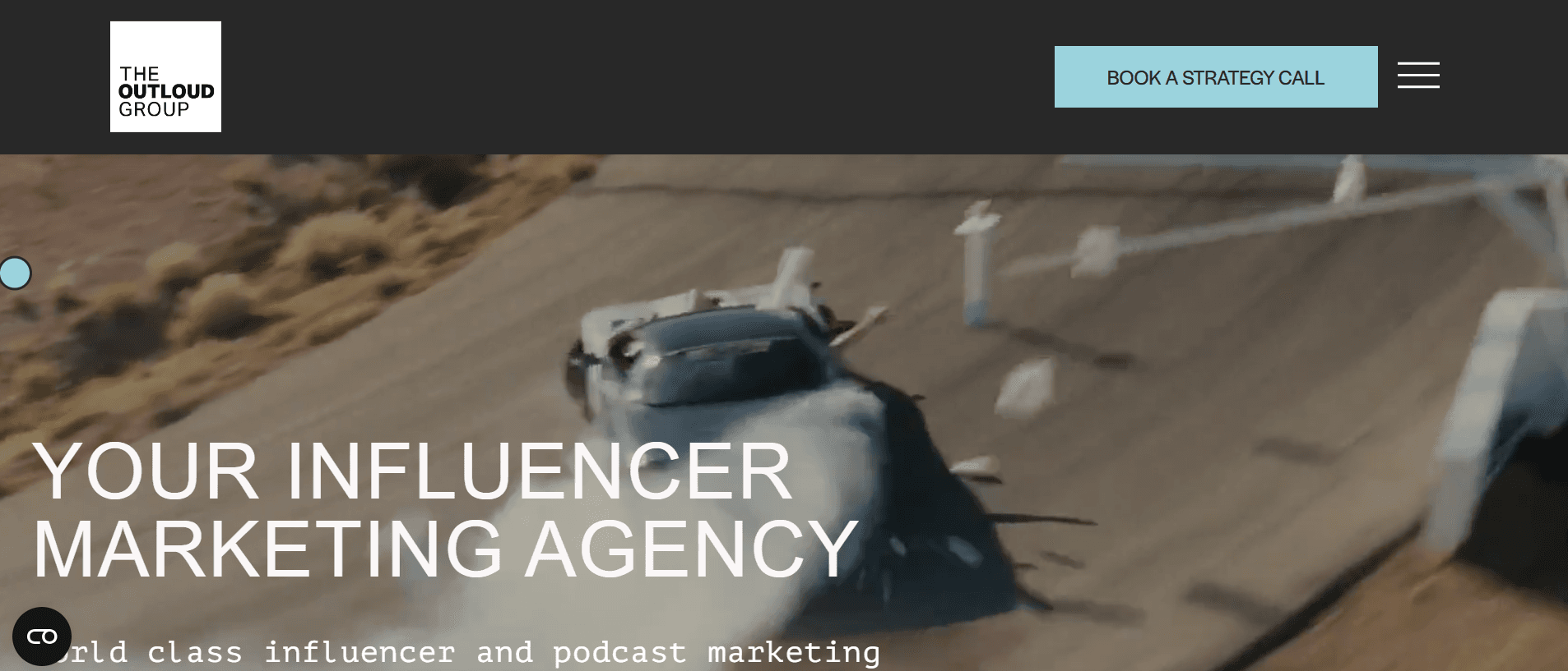 The Outloud Group homepage: your influencer marketing agency