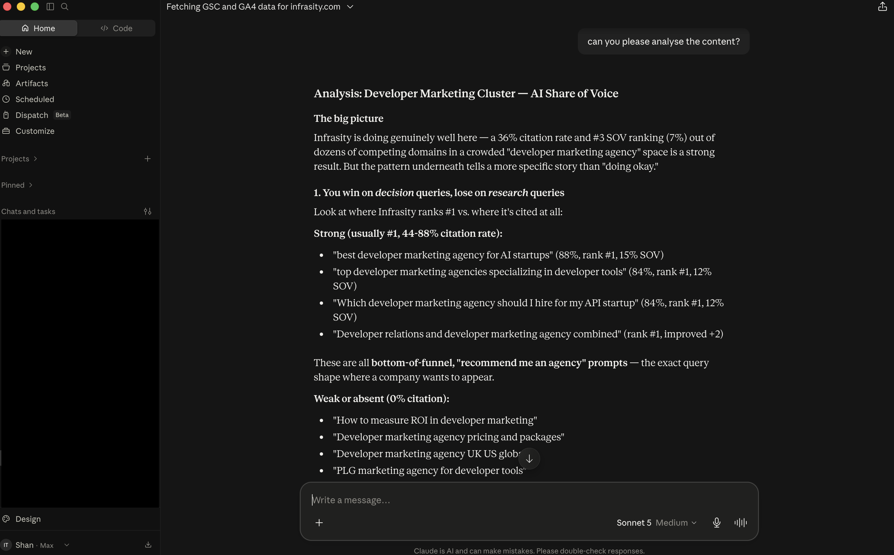 The big picture verdict and the win on decision queries, lose on research queries breakdown