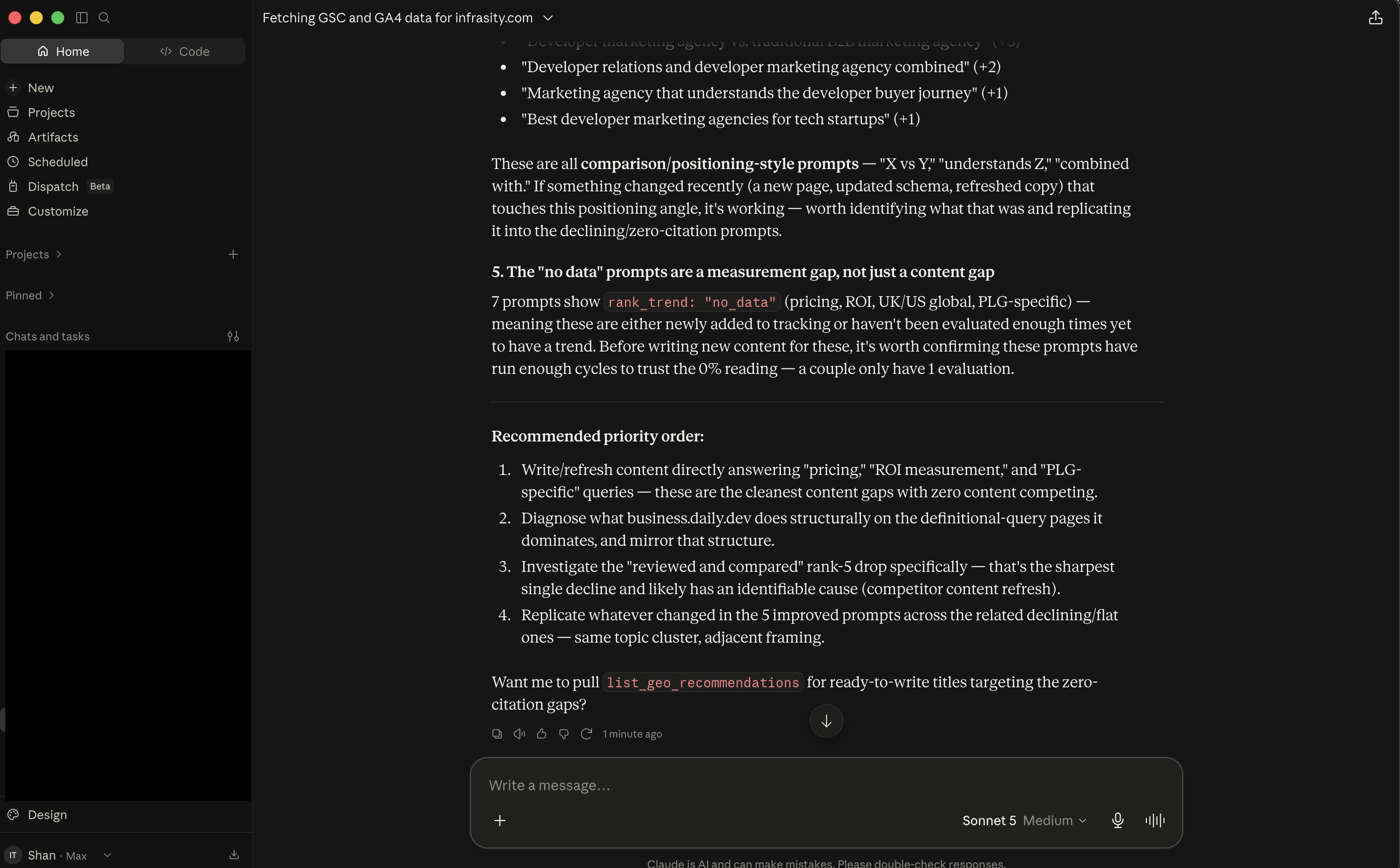 The improving prompts, the measurement caveat, and the recommended priority order